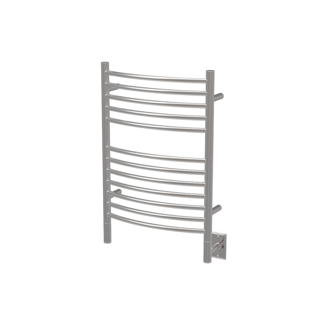 Amba Products Amba Jeeves 20-1/2-Inch x 31-Inch Curved Towel Warmer, Polished