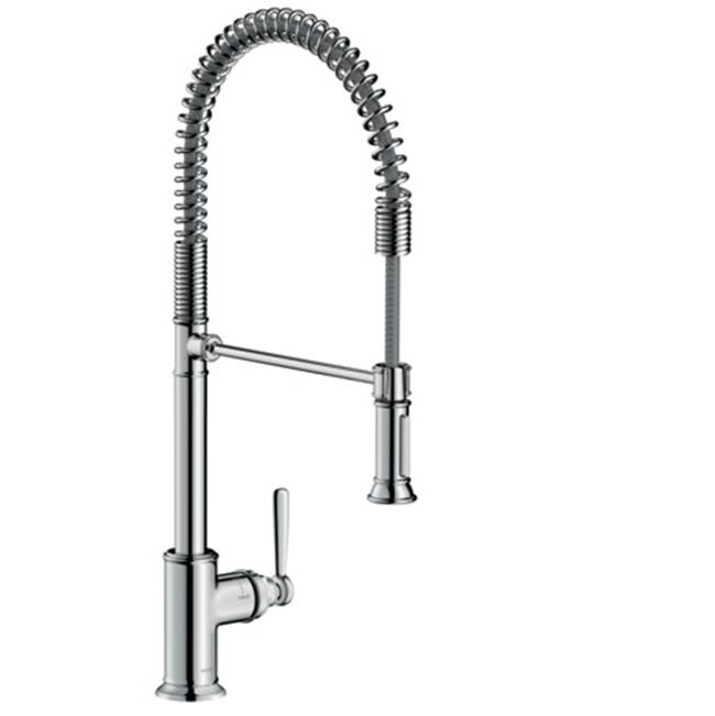 Axor Montreux Semi-Pro Kitchen Faucet 2-Spray, 1.75 GPM in Chrome