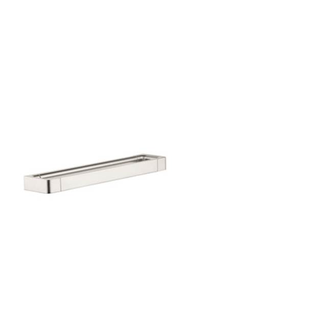 Axor Universal SoftSquare Towel Bar 12'' in Brushed Nickel