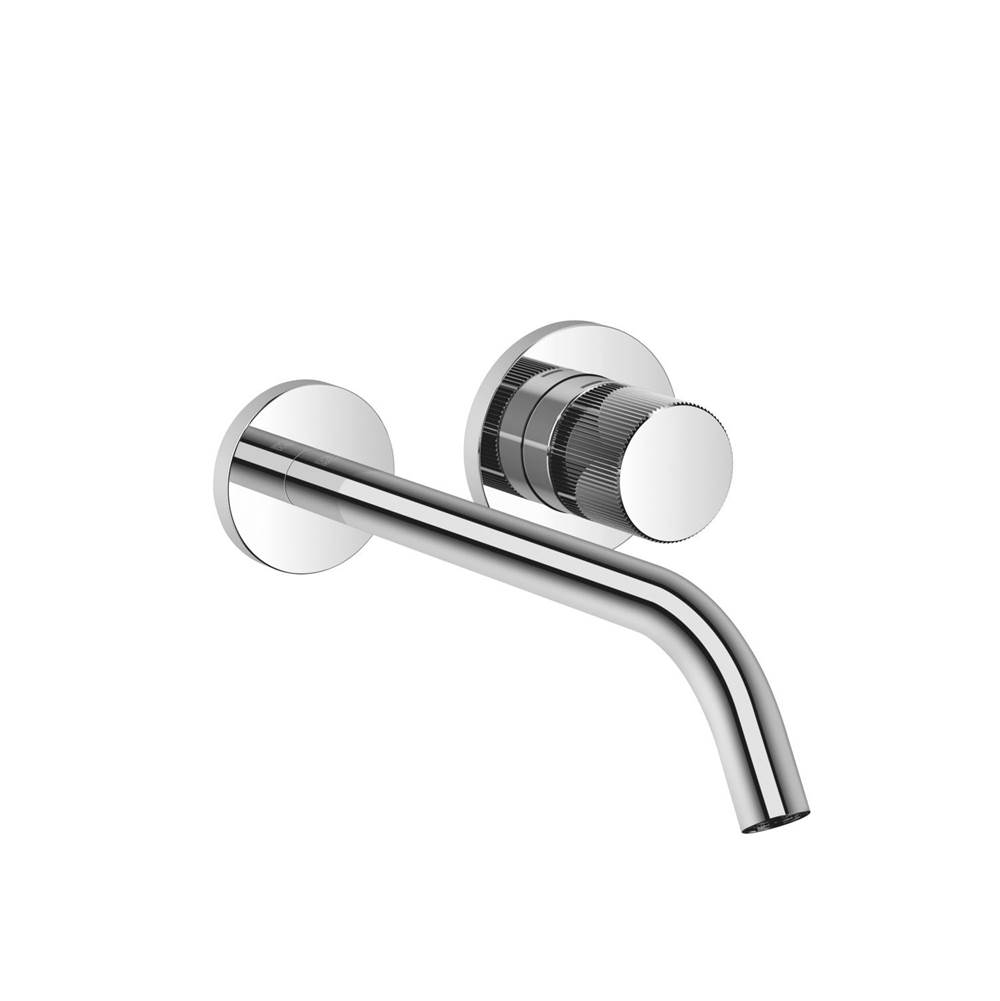 Dornbracht Meta Meta Pure Wall-Mounted Single-Lever Mixer Without Drain In Polished Chrome