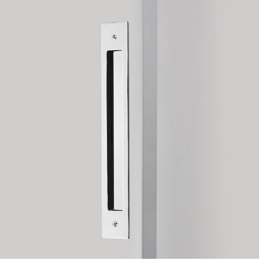 Emtek Modern Rectangular Flush Pull for Door Pull, 8'' C-C, US26