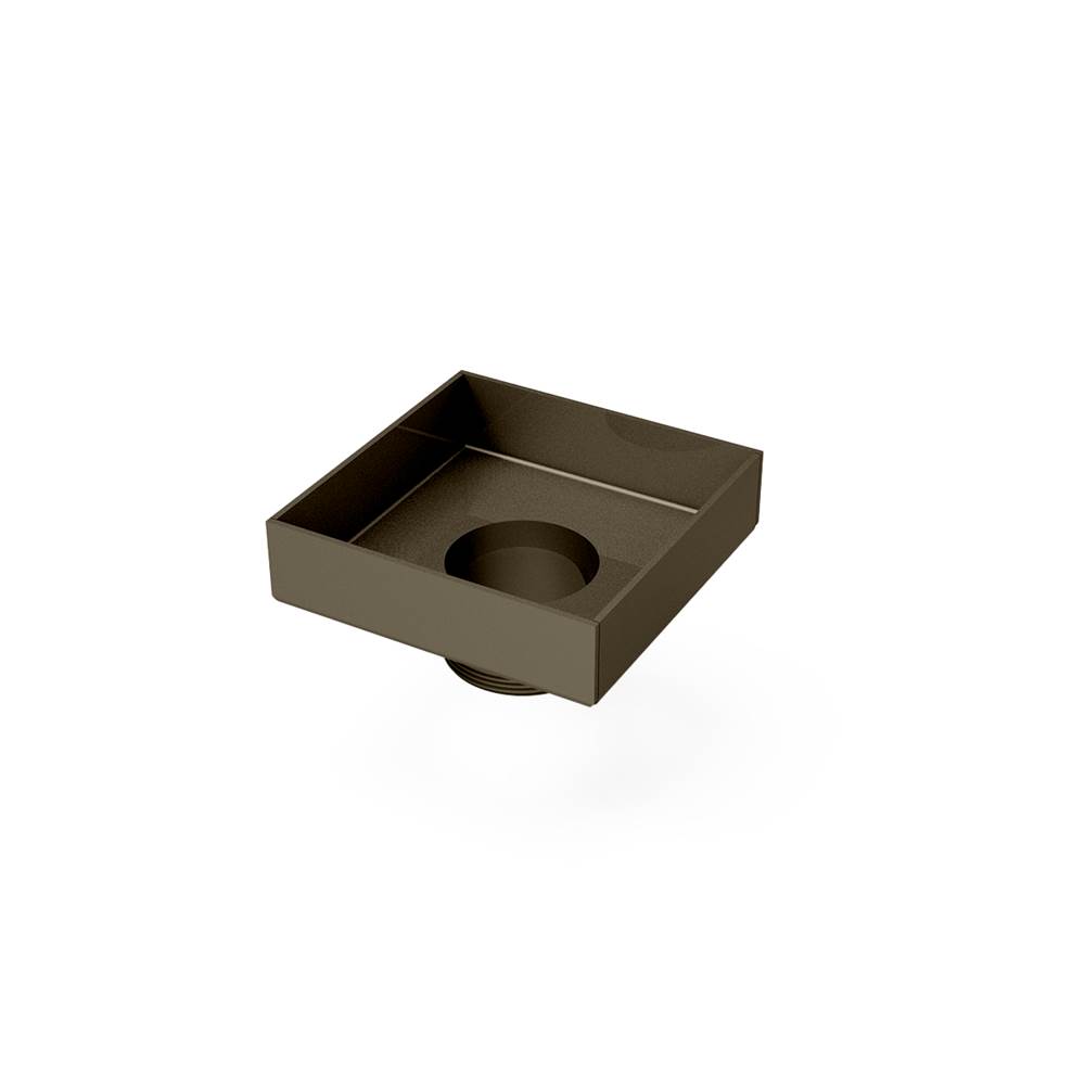 Infinity Drain 5'' x 5'' Stainless Steel 2'' Throat only for TD 5/TD 15 series in Oil Rubbed Bronze