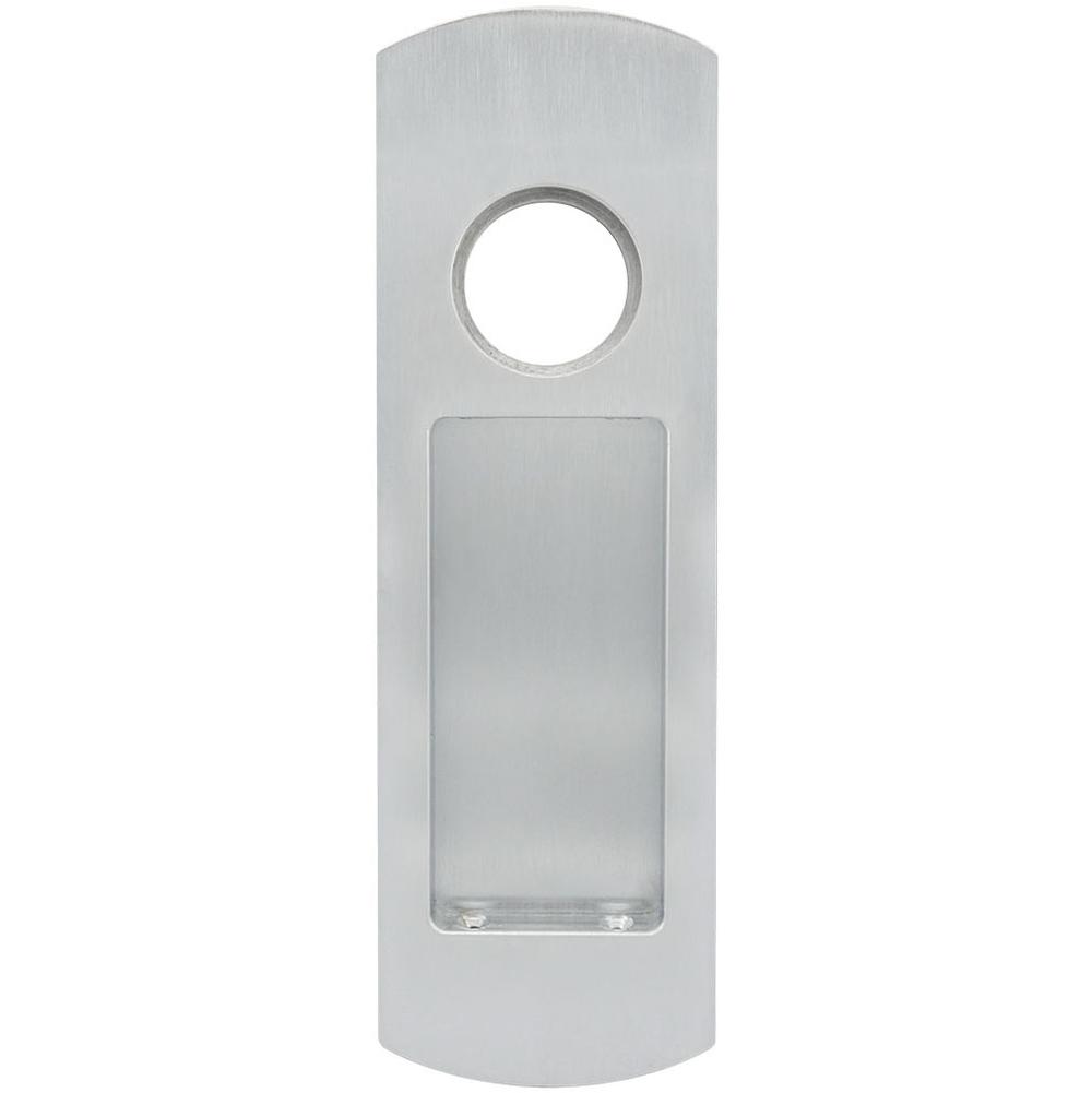INOX PD Series Pocket Door Pull 2903 Entry w/Cyl Hole US26D