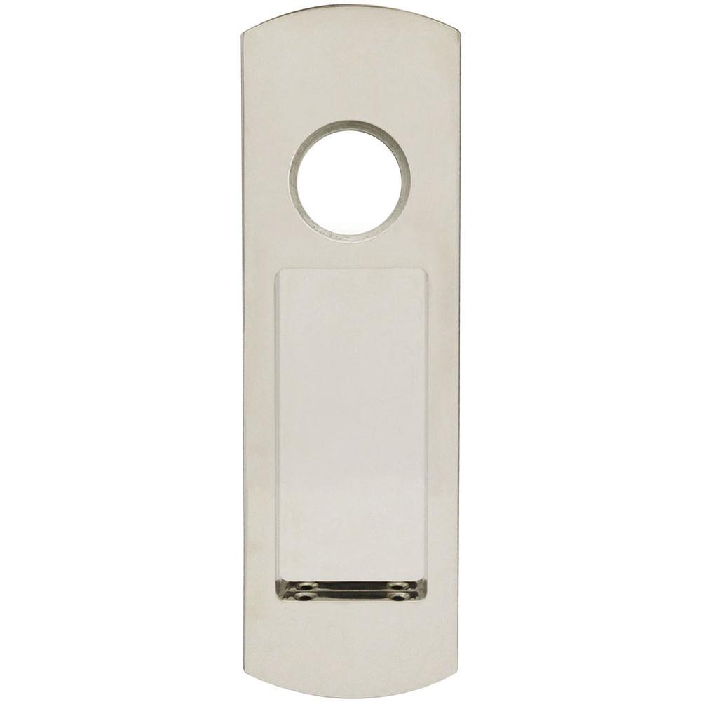 INOX PD Series Pocket Door Pull 2903 Entry w/Cyl Hole US32
