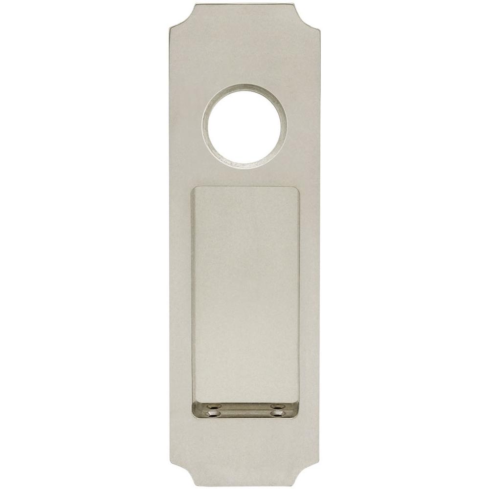 INOX PD Series Pocket Door Pull 3203 Entry w/Cyl Hole US32