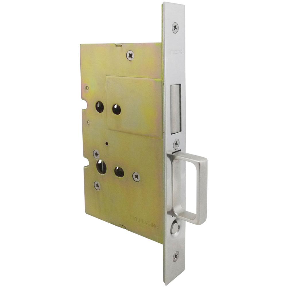 INOX 8115 Pocket Lock Passage, FH22 Trim, US26D