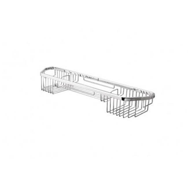 Kartners Bath & Shower Baskets - Wire Basket-Polished Nickel