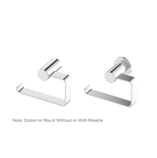 Kartners PORTO - Drop Toilet Paper Holder(Left)-Glossy White