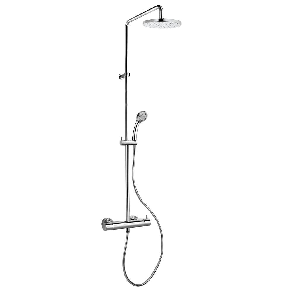 Latoscana Elba Shower Column With Thermostatic Mixer And Hand-Shower In Chrome