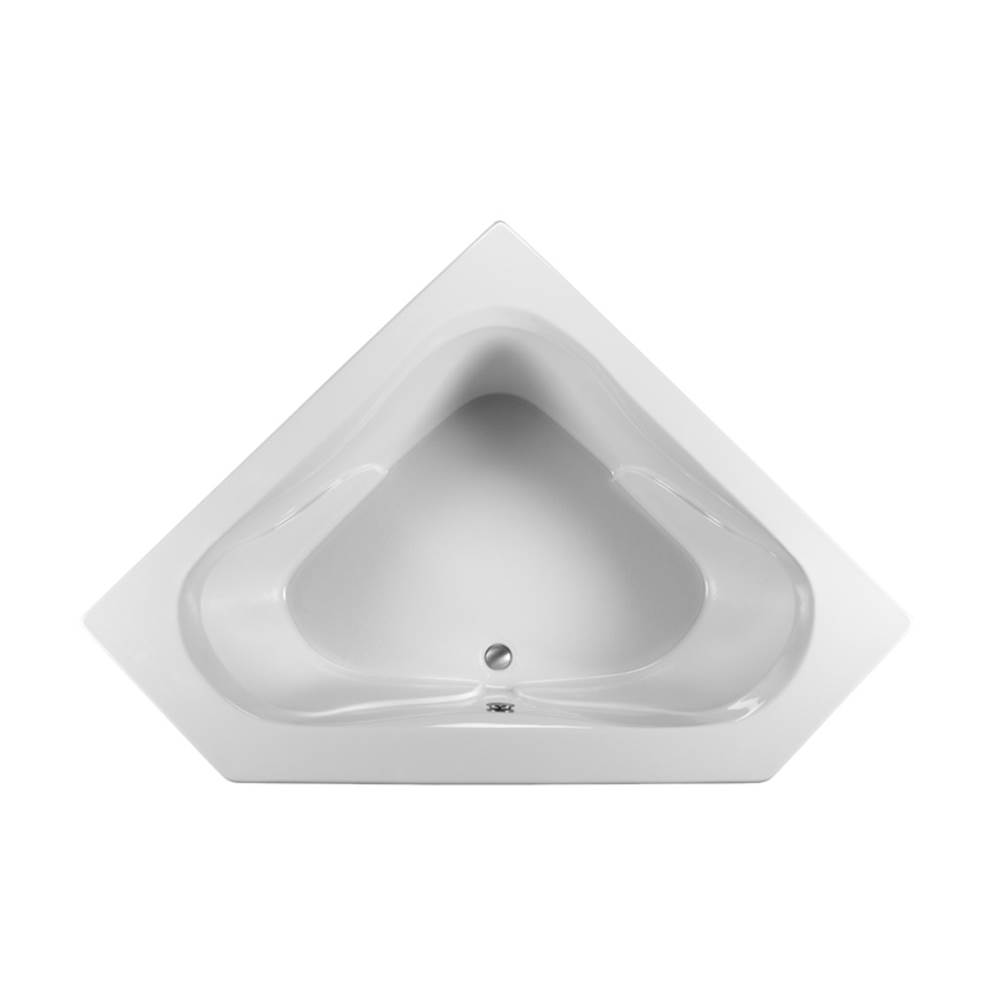 MTI Basics 60X60 White Corner Air Bath-Basics
