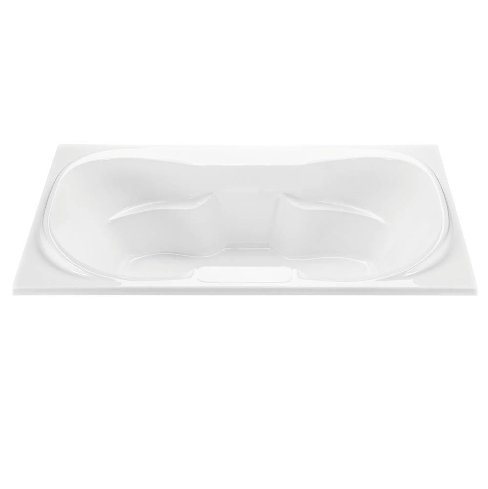 MTI Baths Tranquility 1 Acrylic Cxl Drop In Whirlpool - Biscuit (72X42)