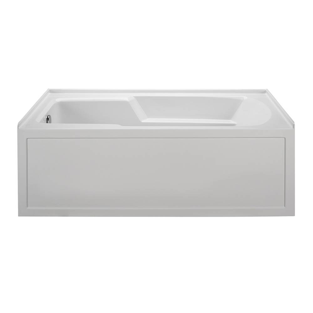 MTI Baths 60X30 BISCUIT RIGHT HAND DRAIN INTEGRAL SKIRTED WHIRLPOOL W/ INTEGRAL TILE FLANGE-BA
