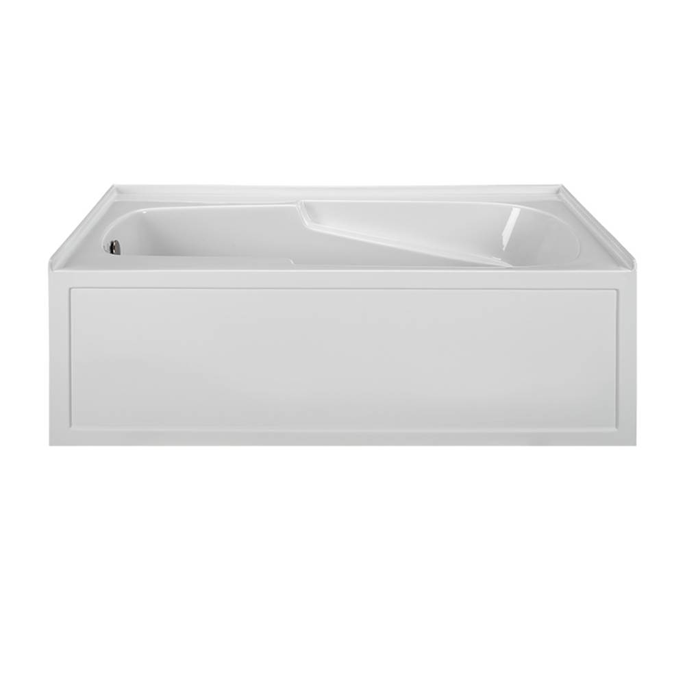 MTI Baths 60X32 BISCUIT RIGHT HAND DRAIN INTEGRAL SKIRTED WHIRLPOOL W/ INTEGRAL TILE FLANGE-BA