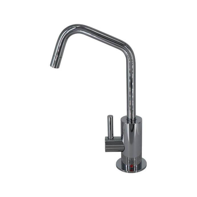 Mountain Plumbing Hot Water Faucet with Contemporary Round Body & Handle (120-degree Spout)