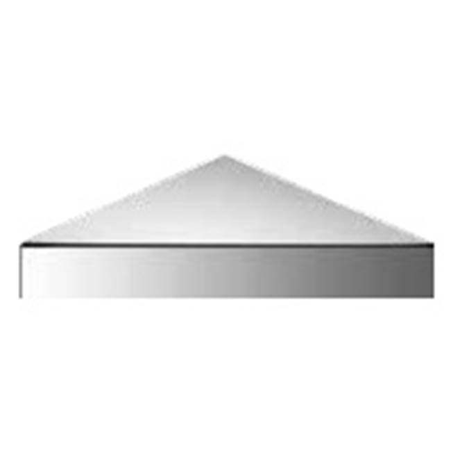 Neelnox Series 300 Corner Shelf Size 9  x 9  x 1 1/4 inch Finish: Beige