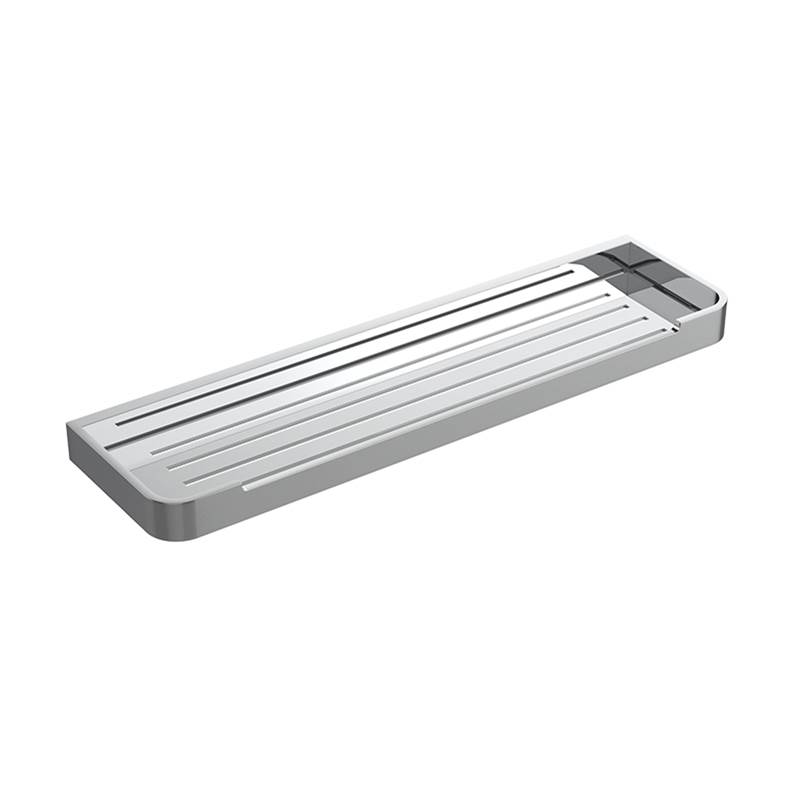 Neelnox Series 550 Shower Shelf Size 18 x 4.9 x 1.2 inch Finish: Gray