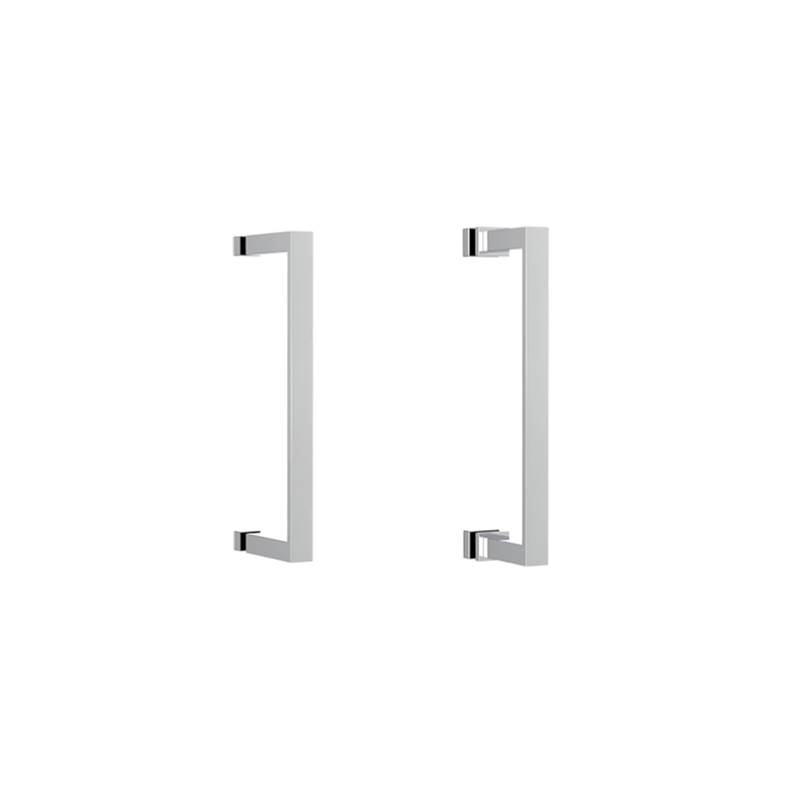 Neelnox Collection ICONIC 12'' Single Door Handle   No Rosette Finish: Brushed Modern Bronze