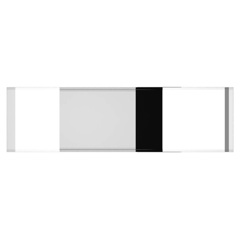 Neelnox Series 400 Shadow Box Size 42 x 12 x 4 3/4 inch Finish: Gray