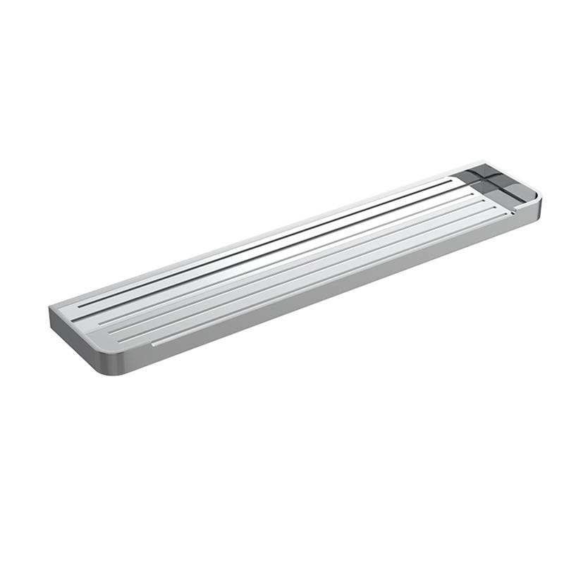 Neelnox Series 550 Shower Shelf Size 24 x 4.9 x 1.2 inch Finish: Gray