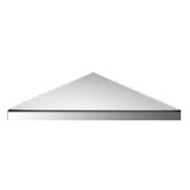 Neelnox Series 300 Corner Shelf Size 9  x 9  x 5/8 inch Finish: Beige