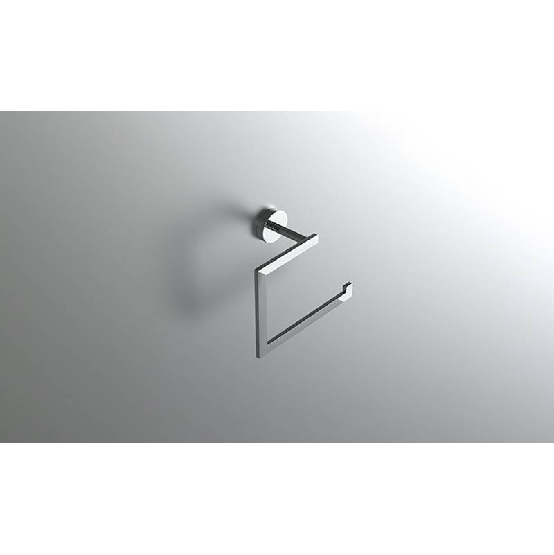 Neelnox Collection Forest Towel Ring Finish: Glossy White