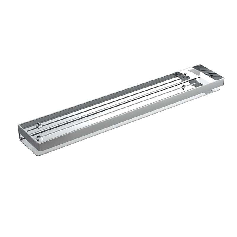 Neelnox Series 510 Shower Shelf Size 24 x 4.4 x 1.9 inch Finish: Gray