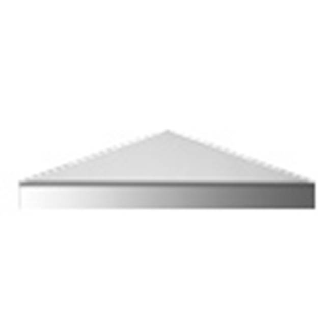 Neelnox Series 300 Corner Shelf Size 7.5  x 7.5  x 5/8 inch Finish: Beige