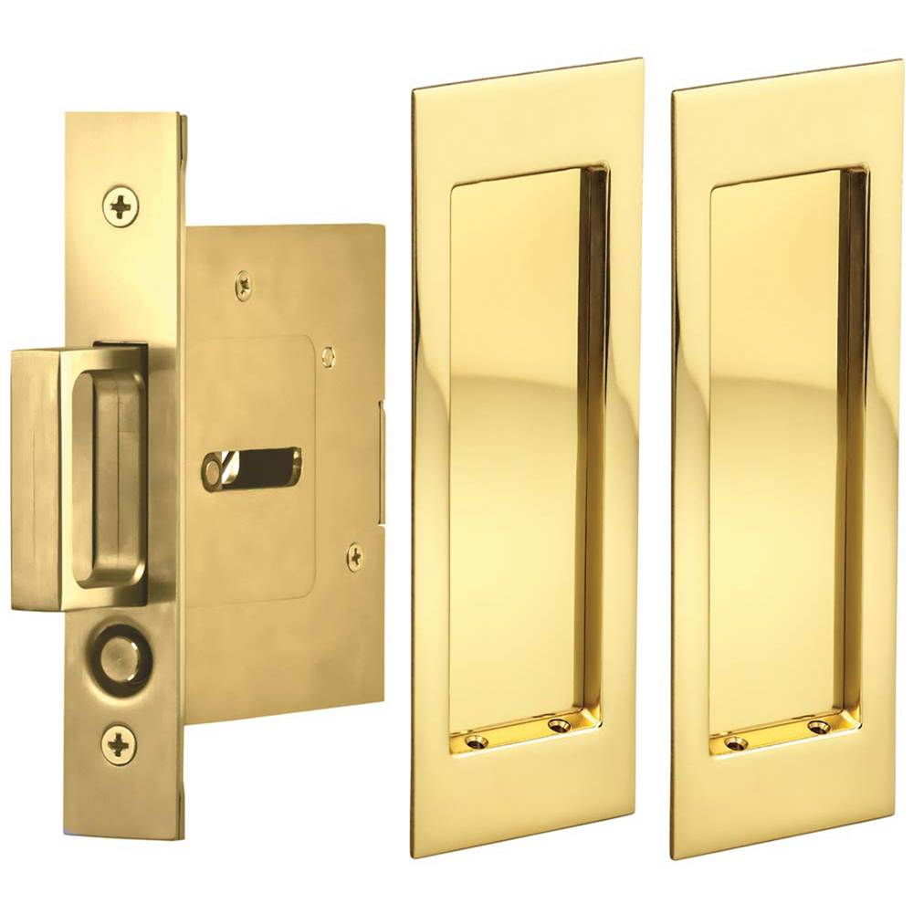 OMNIA Pocket Door Lockset ''N'' US3