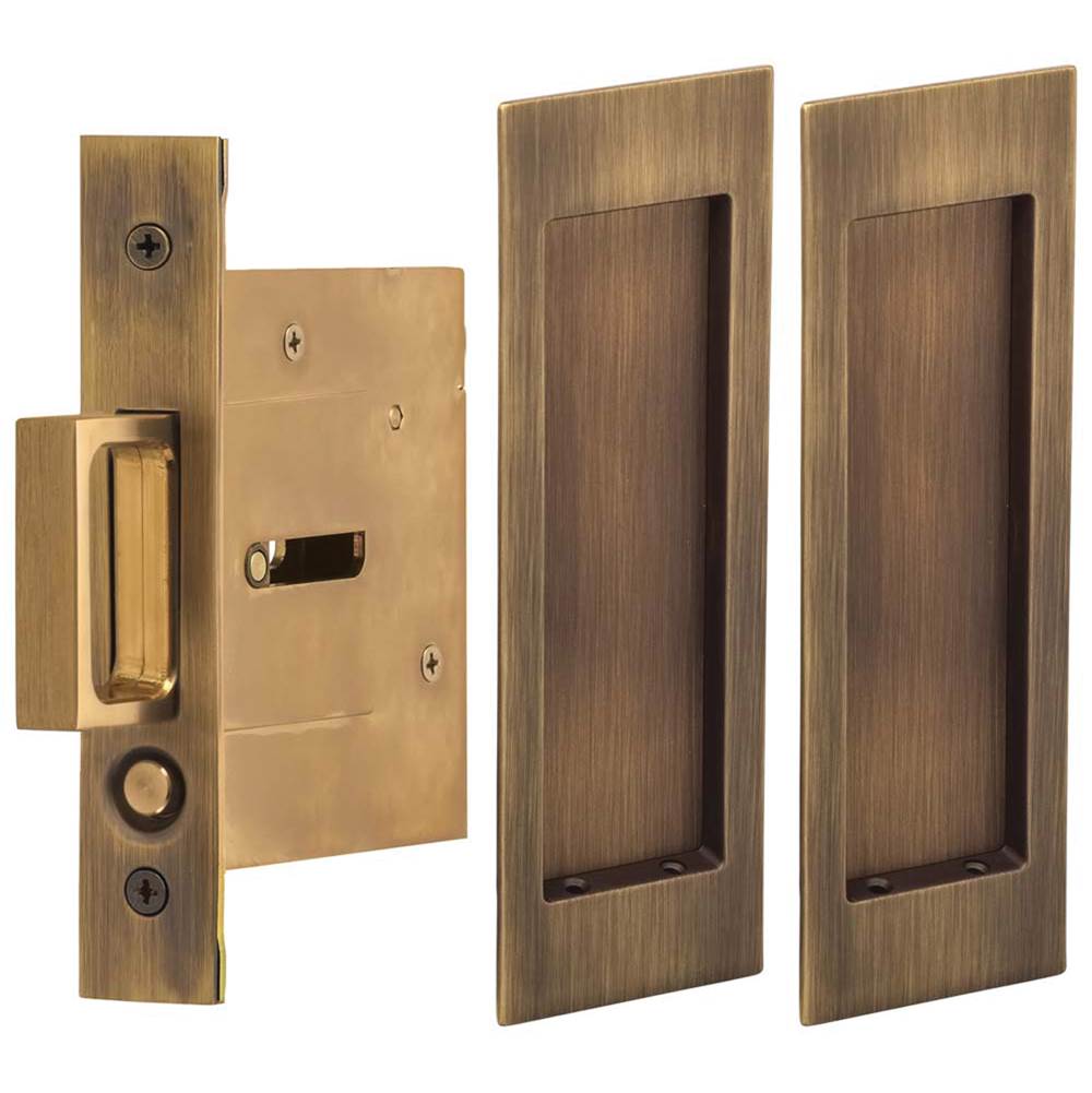 OMNIA Pocket Door Lockset ''N'' US5