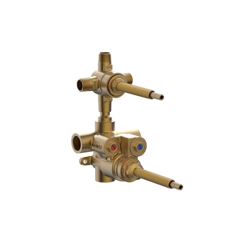 Phylrich 3/4'' Thermostatic Valve with 3 Way Diverter