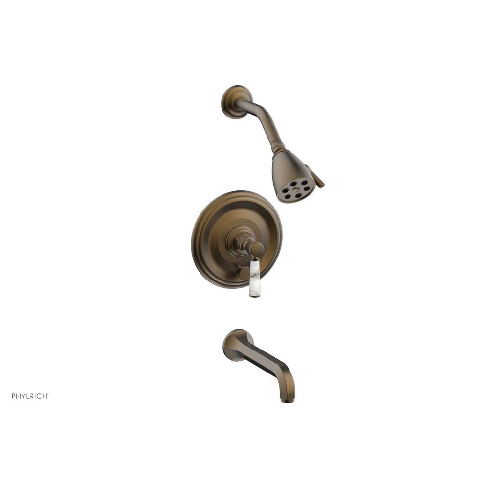 Phylrich Pb T/Shwr To, Marble Lever Hdl