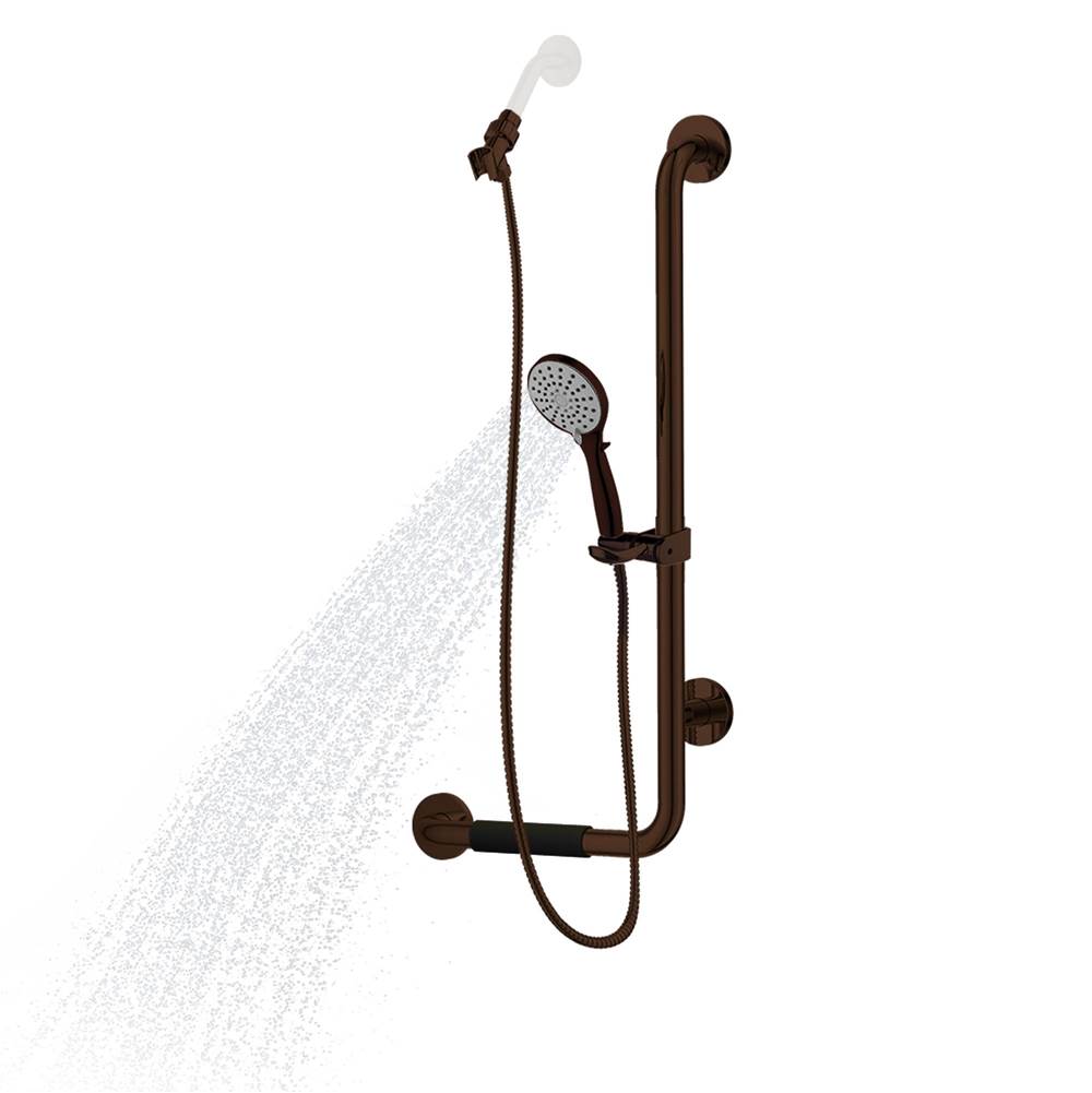 Pulse Shower Spas PULSE ShowerSpas ErgoSlideBar Oil-Rubbed Bronze - Right