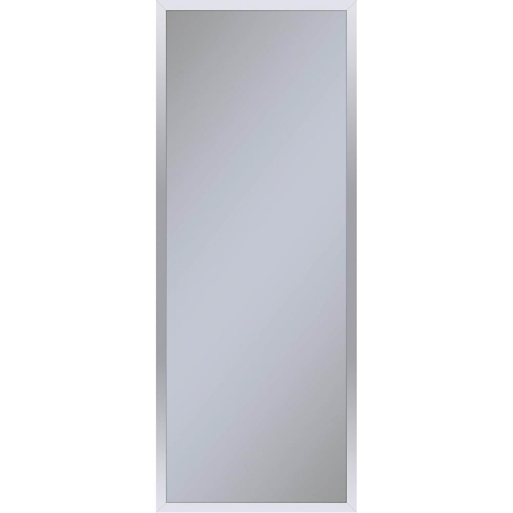 Robern Profiles Framed Cabinet, 16'' x 40'' x 6'', Chrome, Non-Electric, Reversible Hinge