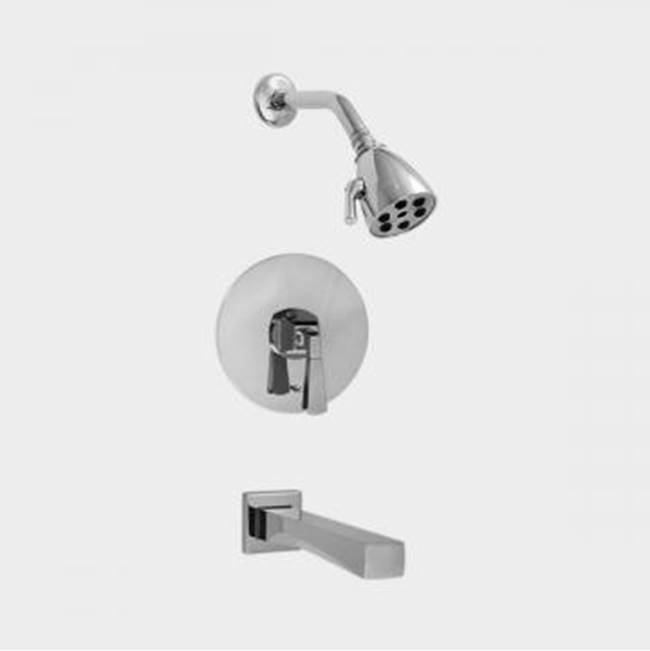 Sigma Pressure Balanced Tub & Shower Set Trim (Includes Haf And Wall Tub Spout) Harlow Black Oil Rubbed Bronze .05