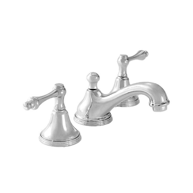 Sigma Widespread Lav Set With Lever New Hampton Polished Nickel Pvd .43
