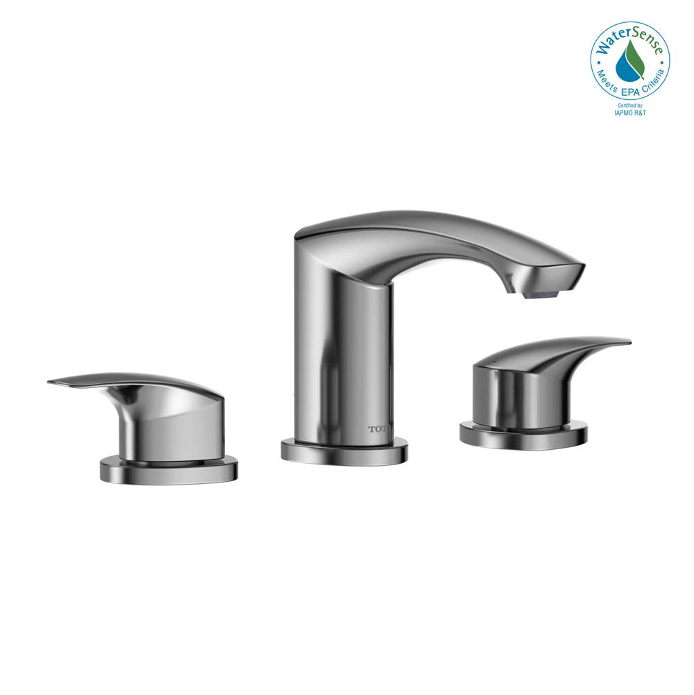 TOTO Toto® Gm 1.2 Gpm Two Handle Widespread Bathroom Sink Faucet, Polished Chrome