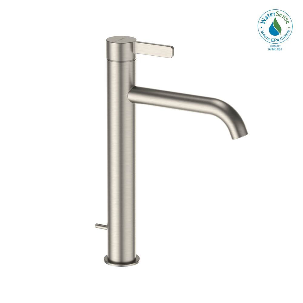 TOTO Toto® Gf 1.2 Gpm Single Handle Vessel Bathroom Sink Faucet With Comfort Glide Technology, Brushed Nickel