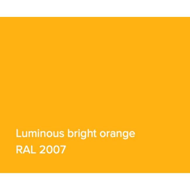 Victoria + Albert RAL Basin Luminous Bright Orange Matte